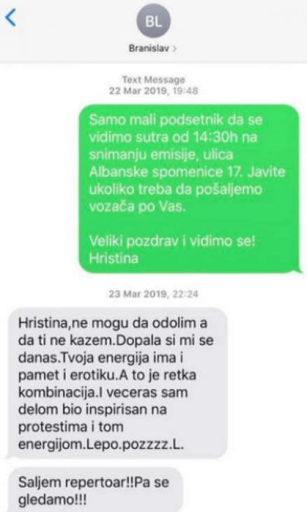 Print Screen/Poruke Branislava Lečića