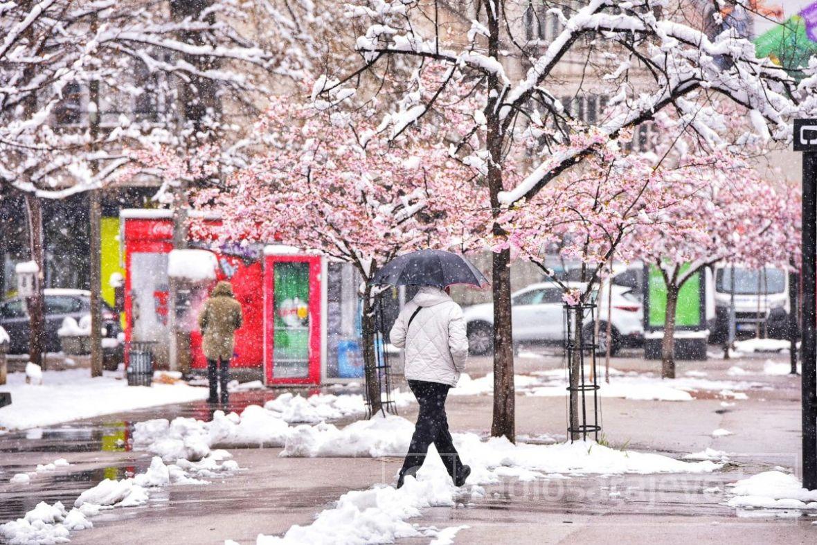 Foto: A.K./Radiosarajevo.ba/Snježne padavine u Sarajevu