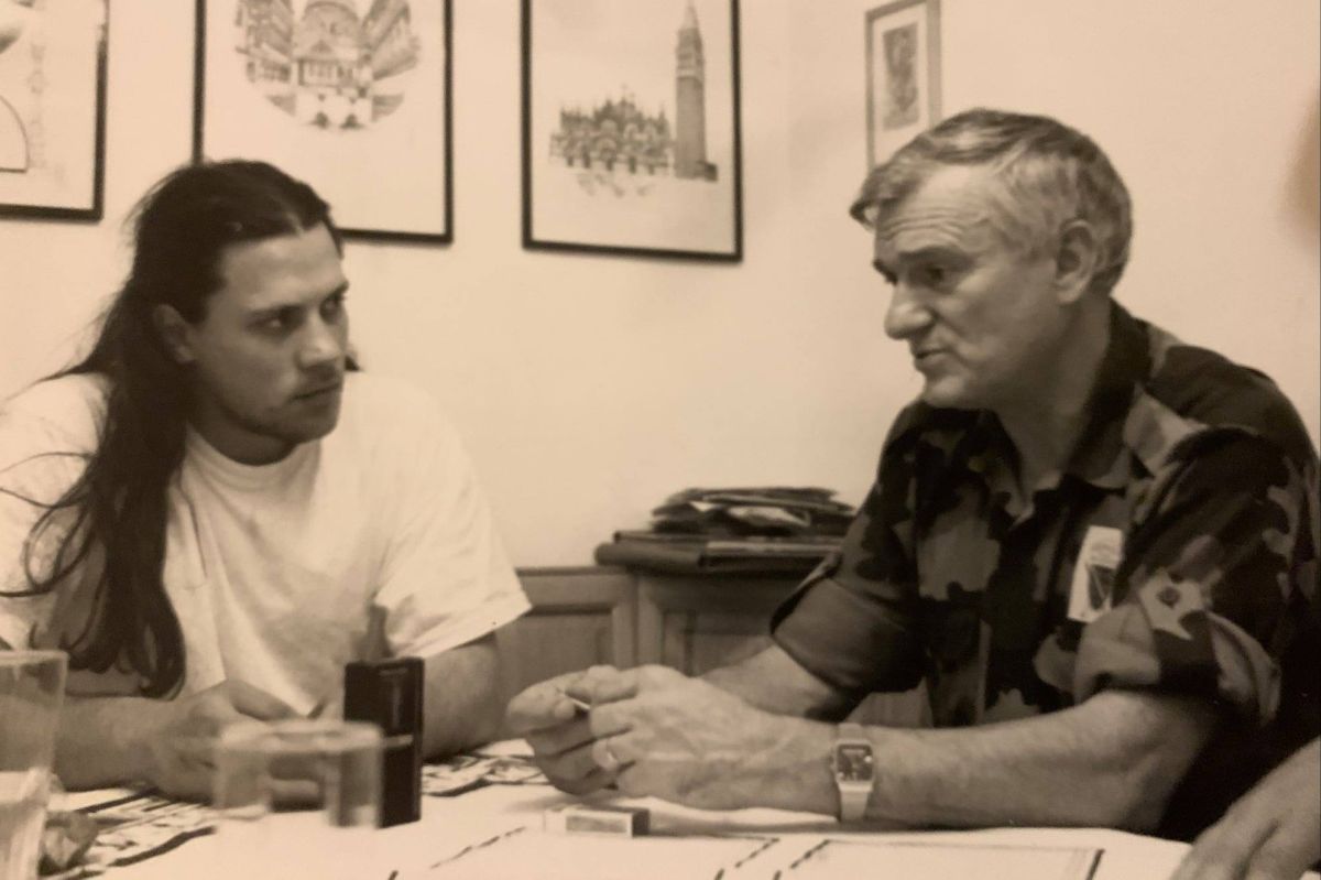 Boris Dežulović i Jovan Divjak