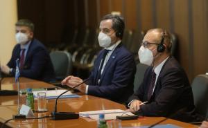 Foto: Dž.K./Radiosarajevo / Sastanak premijera i delegacije WHO