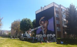 Foto: Dž.K./Radiosarajevo / Mural na Dobrinji