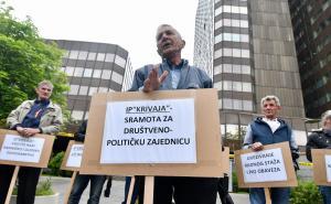 Foto: Dž.K./Radiosarajevo / Protest radnika Krivaje Zavidovići