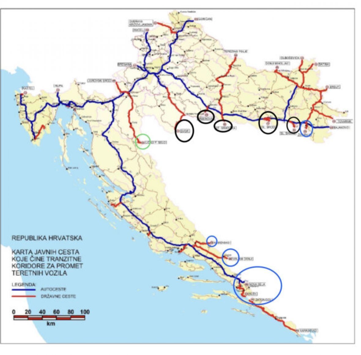 Blokirani granični prijelazi između BiH i Hrvatske - undefined