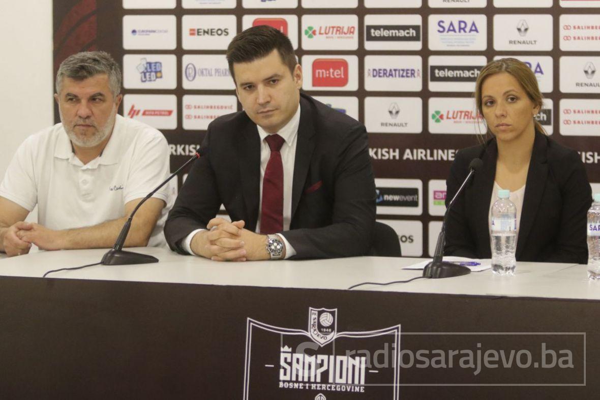 Foto: Dž.K./Radiosarajevo/Press konferencija FK Sarajevo