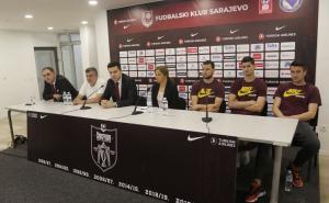 Foto: Dž.K./Radiosarajevo / Press konferencija FK Sarajevo