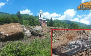 Foto: bugojno-danas.info / Do skrnavljena nekropole navodno je došlo prilikom obnove pravoslavne crkve 