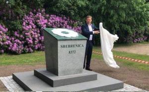 Foto: Facebook / U Danskoj otkriven spomenik žrtvama genocida u Srebrenici 