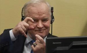 FOTO: EPA / Ratko Mladić na suđenju