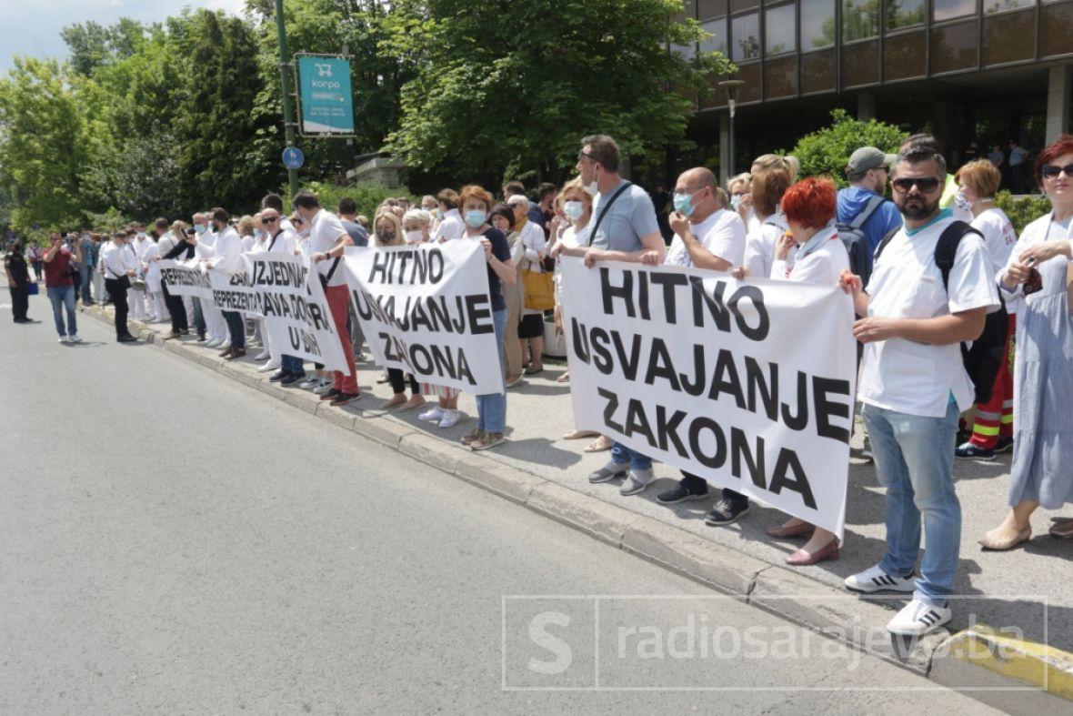 Protesti u Sarajevu - undefined