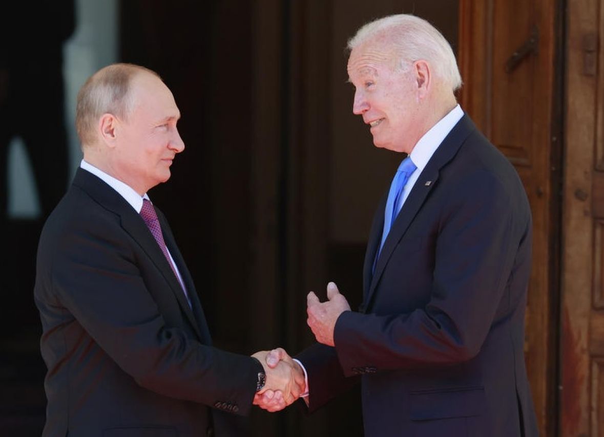 Joe Biden i Vladimir Putin - undefined