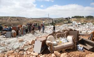Anadolija / Uništene palestinske kuće