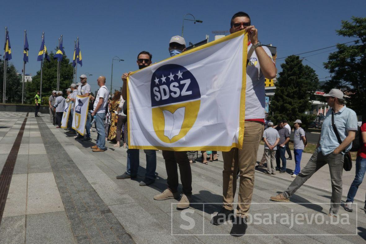 Foto: Dž.K./Radiosarajevo/Protesti državnih institucija