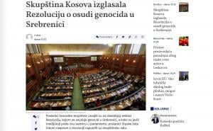 FOTO: Screenshot / Naslovi iz srbijanskih medija 