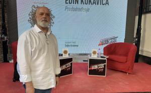 Foto: Radiosarajevo.ba / S promocije romana  "Predodređenje" Edina Urjana Kukavice