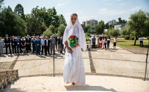 Foto: Anadolija / Podgorica: Obilježen Dan sjećanja na žrtve Srebrenice