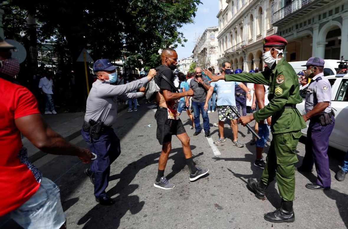 EPA/Protesti na Kubi 