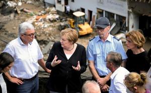 Foto: EPA-EFE / Merkel posjetila najteže pogođene krajeve