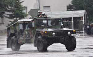 Foto: Oružane snage BiH / Vlada SAD donirala Oružanim snagama BiH 21 Humvee vozilo 