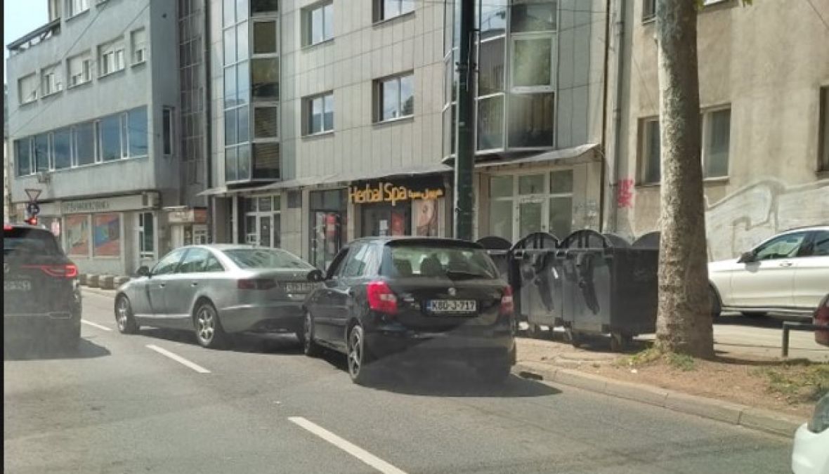 Sudar u centru Sarajeva, usporen saobraćaj - undefined