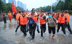 Foto: EPA-EFE / Obilne poplave u Kini ugrozile stanovništvo