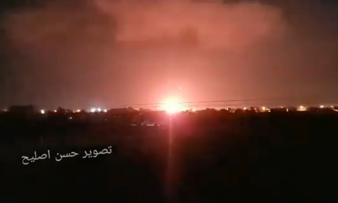 Foto: Twitter/ Izrael izvršio vazdušne udare na Pojas Gaze