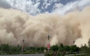 Foto: YouTube / Pješčana oluja u Kini