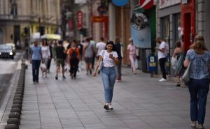 Foto: A. Kuburović/Radiosarajevo.ba / Građani i turisti uživali u šetnji glavnim gradom BIH