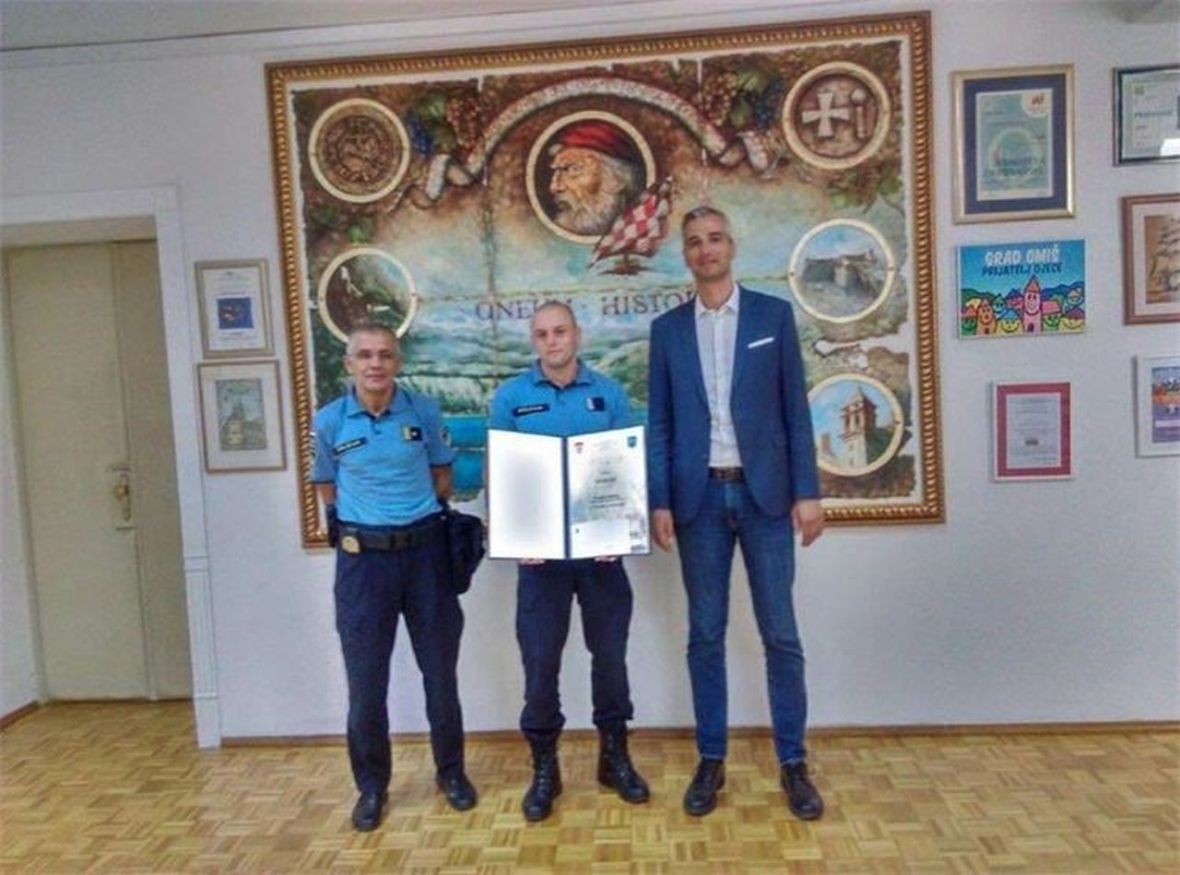 Policajac Zvonimir Vrkić i ranije je bio nagrađen - undefined