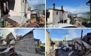Foto: Travnički.info / Strašni prizori nakon požara u Ljubiću kod Viteza 