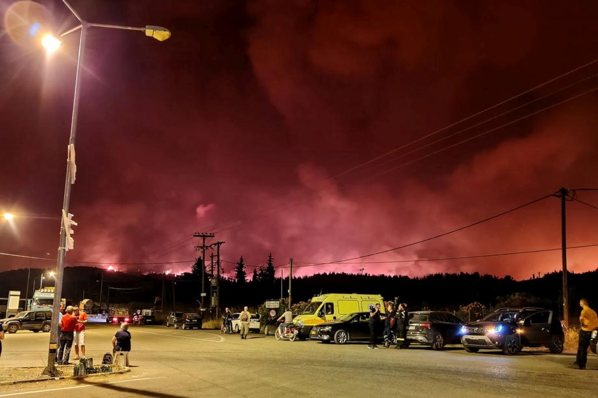 Požari u Grčkoj - undefined