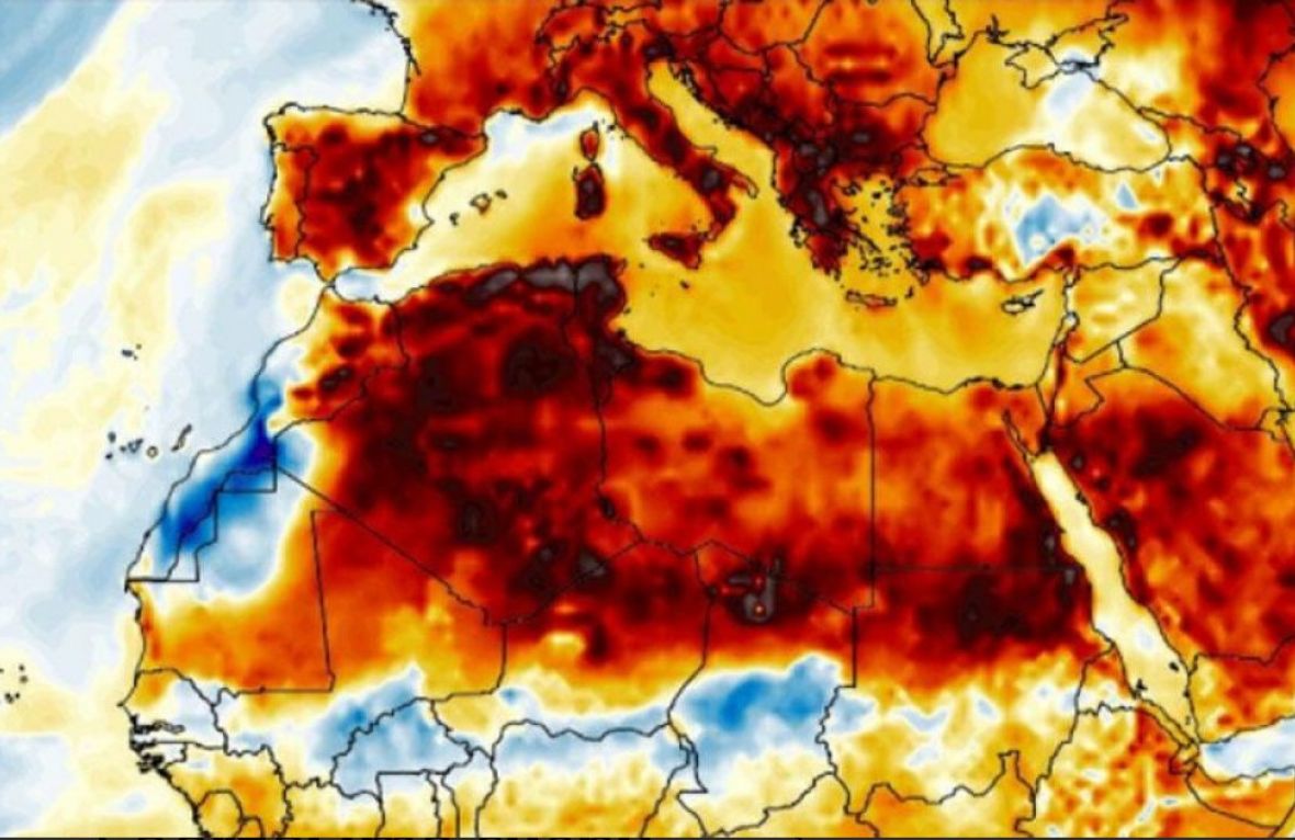 Tw Iz Afrike Se U Europu Siri Zastrasujuci Toplinski Val U Tunisu Je Jucer Bilo 49 C Radio Sarajevo