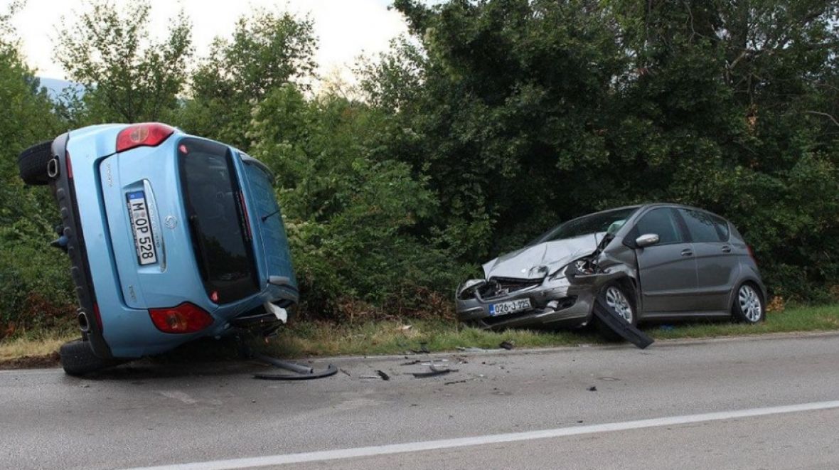Sabraćajna nesreća između Mostara i Širokog Brijega  - undefined