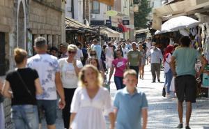 Foto: Dž. K. / Radiosarajevo.ba / Baščaršija i ljetne sarajevske vrućine