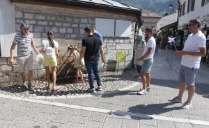 Foto: Dž. K. / Radiosarajevo.ba / Baščaršija i ljetne sarajevske vrućine