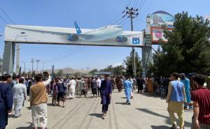 Foto: EPA-EFE / Satelitski snimci kompanije Maxar: Hamid Karzai International Airport 