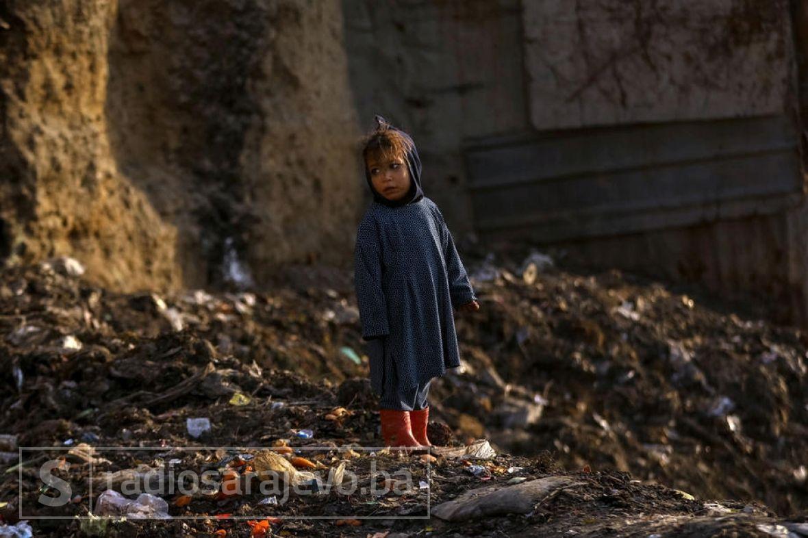 Foto: EPA-EFE/Dijete izbjeglica u Kabulu u januaru ove godine