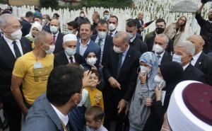 Foto: Dž. K. / Radiosarajevo.ba / Erdogan sa građanima na Kovačima