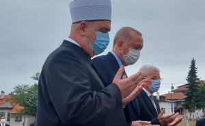 Foto:Preporod / Erdogan i reisul-l-ulema Kavazović obišli Upravnu zgradu Rijaseta na Kovačima