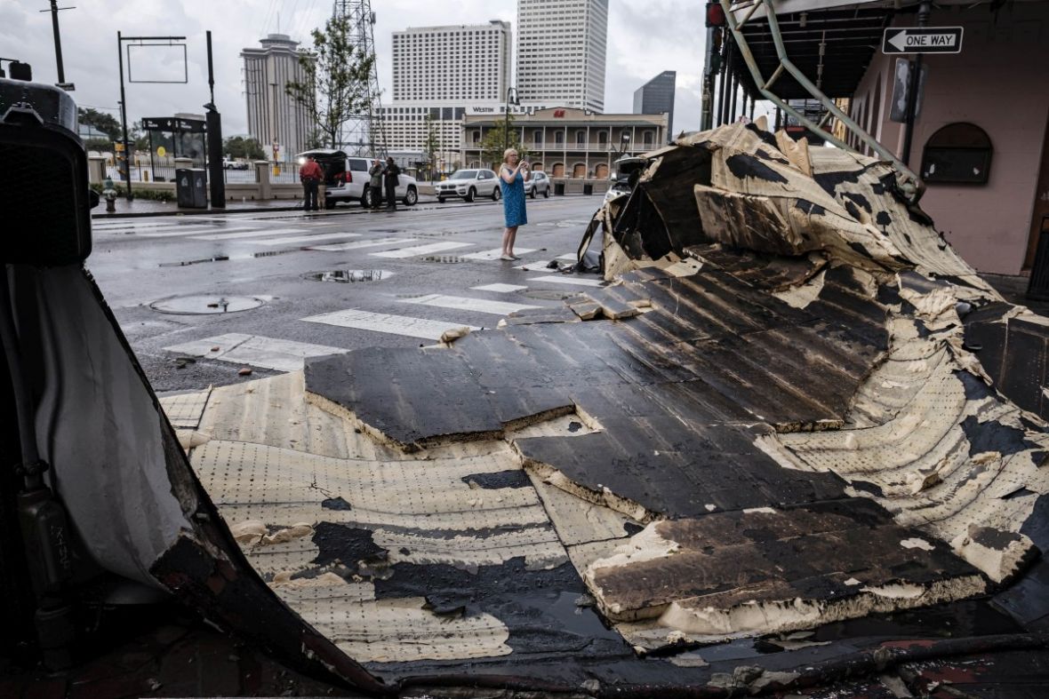 Foto: EPA-EFE/Uragan Ida napravio katastrofu u New Orleansu 