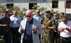 Foto: Mostarski.ba / Šehitluci: Obilježena 28 godišnjica pogibije ratnih komandanata, pukovnika Miralema Juge i Huse Imamovića