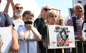 Foto: Dž. K. / Radiosarajevo.ba / Protesti u Sarajevu - Pravda za Dženana
