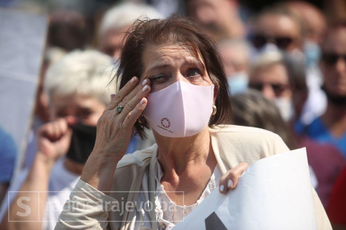 Foto: Dž.K./Radiosarajevo/S protesta u Sarajevu
