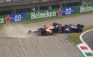 Foto: Twitter/Formula 1 / Incident na stadionu Monza u Italiji
