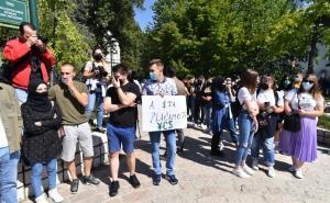 Foto: A.K./Radiosarajevo.ba / Protesti studenata u Sarajevu 
