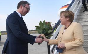 Foto: Predsjedništvo Srbije / Merkel i Vučić u Beogradu