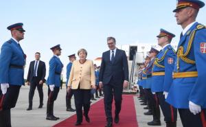 Foto: Predsjedništvo Srbije / Merkel i Vučić u Beogradu