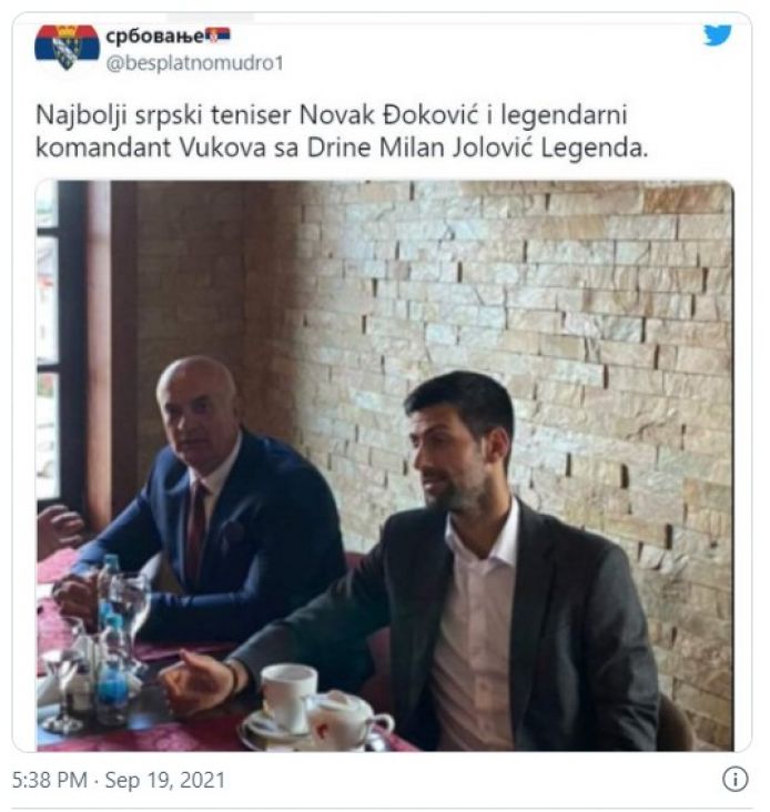 Đoković u društvu Jolovića - undefined