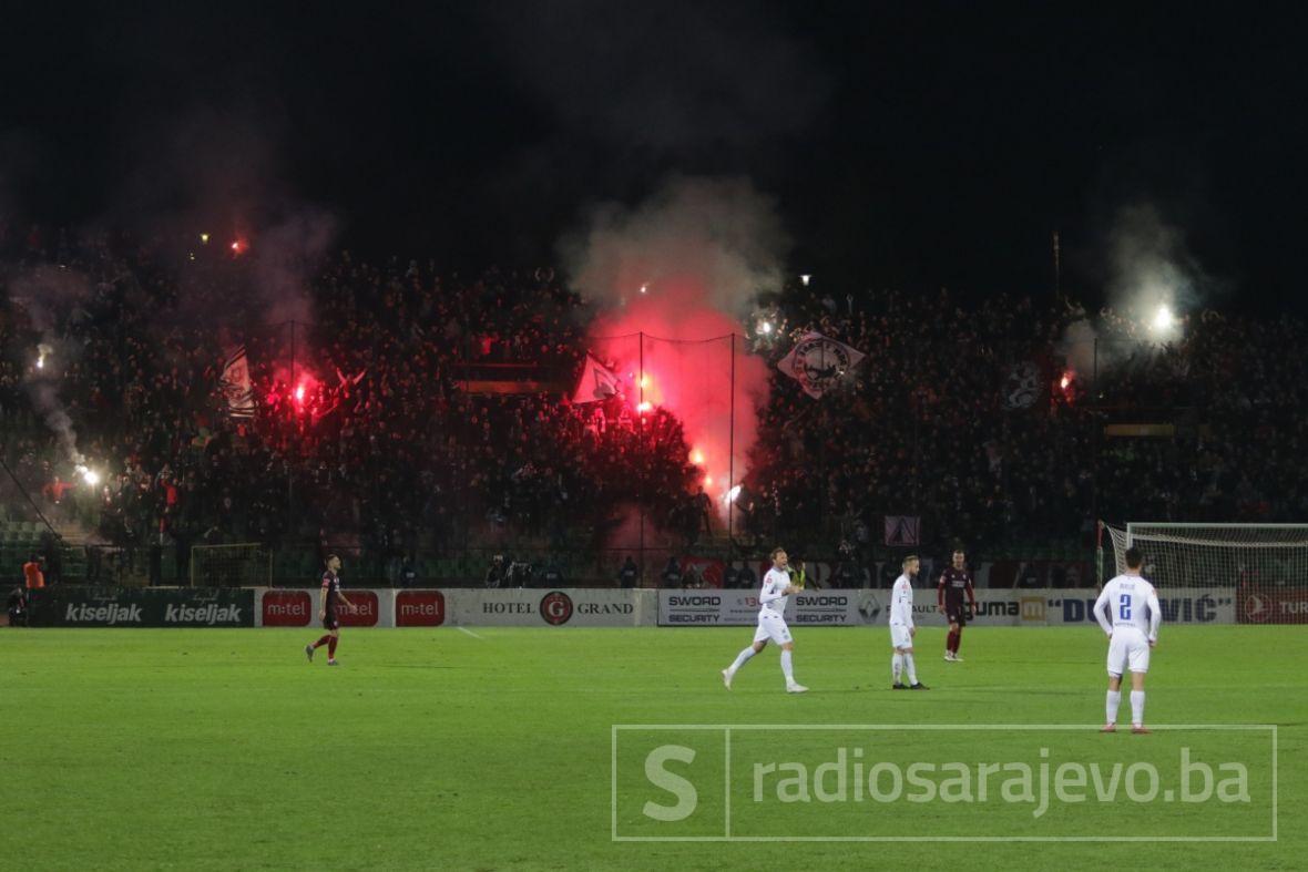 Foto: Dž. Kriještorac/Radiosarajevo.ba/Detalji s utakmice Sarajevo - Željezničar