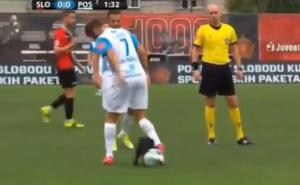 Foto: YouTube / Pas prekinuo utakmicu između FK Slobode i FK Posušja na Tušnju i postao hit na Twitteru