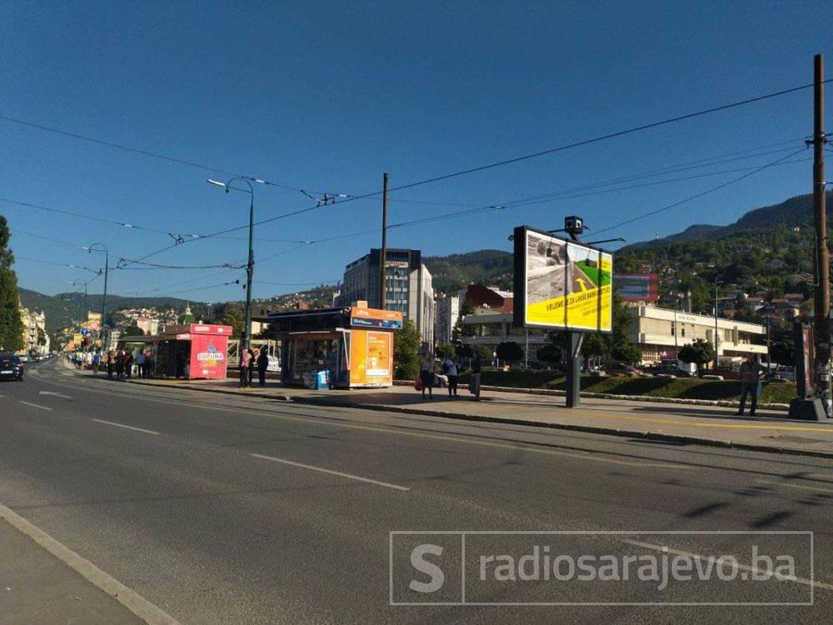 Foto: Čitatelj/Radiosarajevo.ba/Saobraćajna nesreća na Skenderiji se desila oko 15 sati